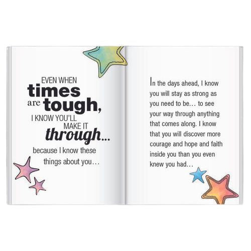 Words to Help You Be Strong Little Keepsake Book