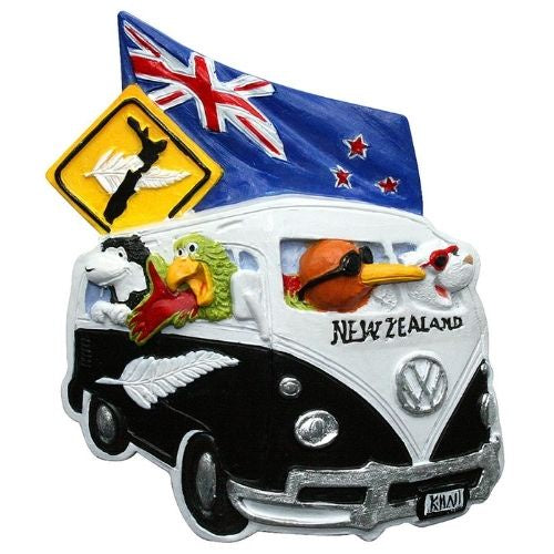 VW Van Polyresin Magnet