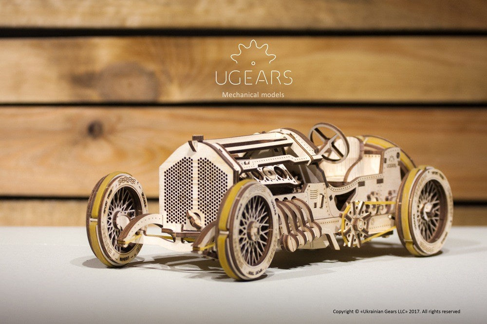 UGears Grandprix U-9 Car Model