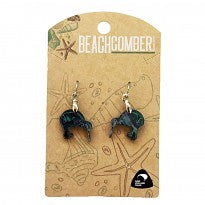 Paua Kiwi Earrings - Small
