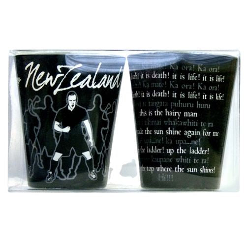 New Zealand Haka Shot Glass Set