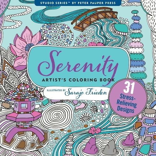 Artists Colouring Book Serenity