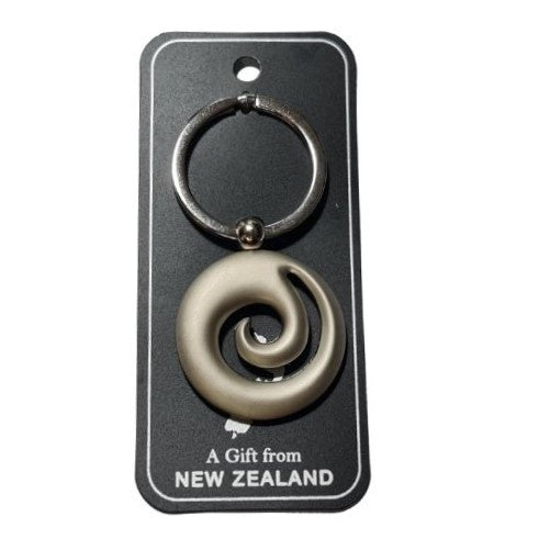 Koru Enclosed Keyring