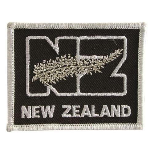 NZ & Fern Iron On Patch