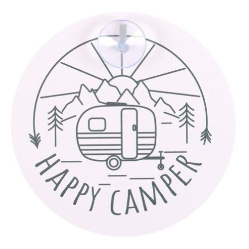 Happy Camper Window Sign