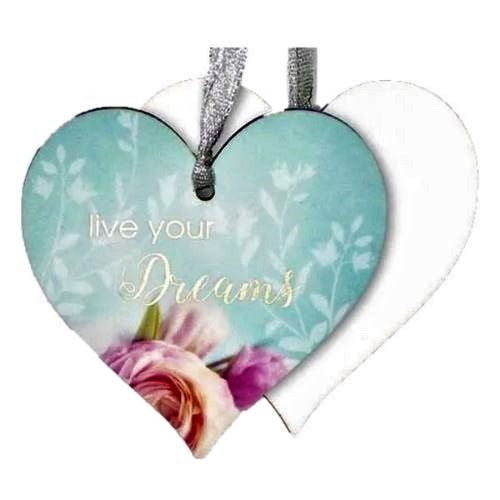Heavenly Rose Heart Gift Tag