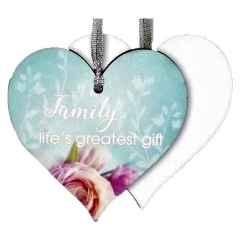 Heavenly Rose Heart Gift Tag