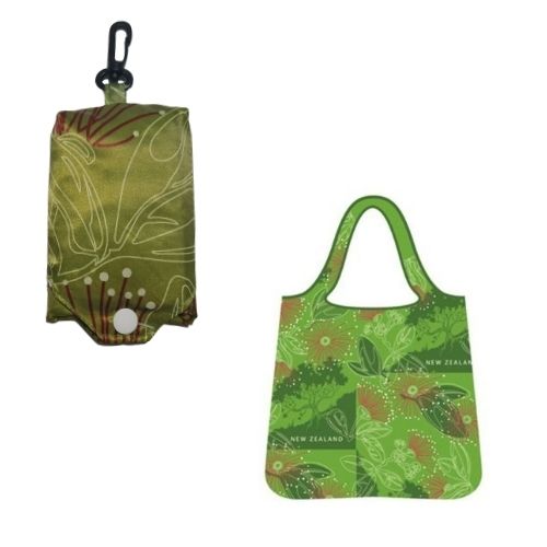 Pohutukawa Foldable Bag Creative Treasures NZ