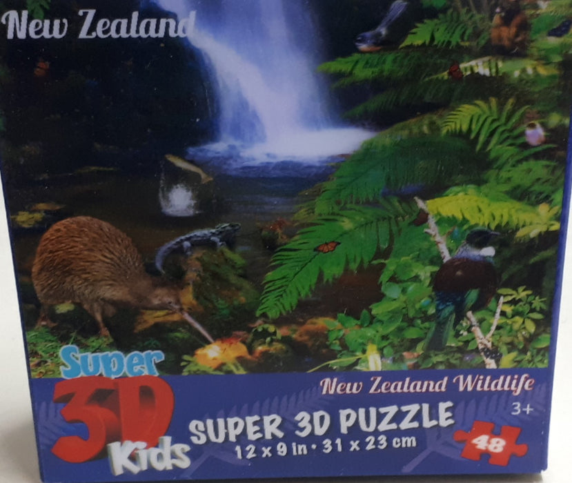 NZ Wildlife 3D Puzzle
