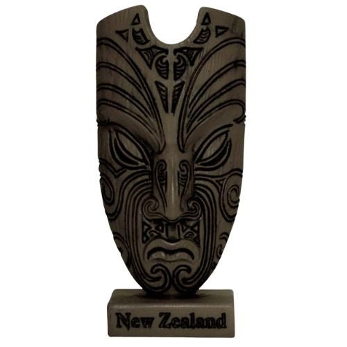 Whakairo Totem Mask - Charcoal