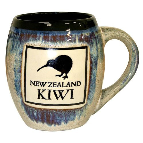 Kiwi Reactive Glaze Mug - Black