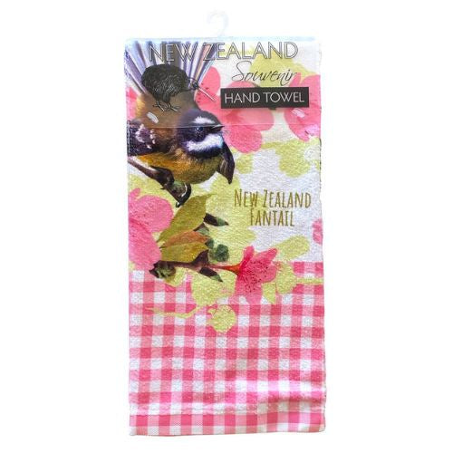 Fantail Pink Hand Towel