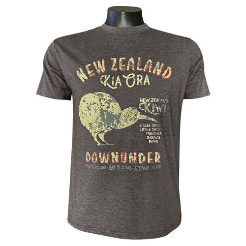 Adults Kia Ora Tee - Slate
