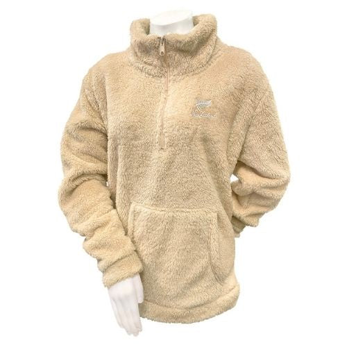 Adults Ladies Kanga Fleece Sweatshirt - Camel