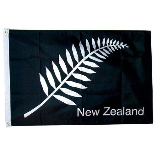 Material Flag - Silver Fern - 2ft x 3ft