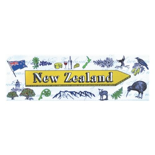 New Zealand Roadsign Icons Magnet