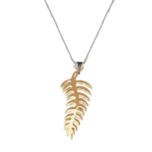 Sterling Silver Fern Pendant
