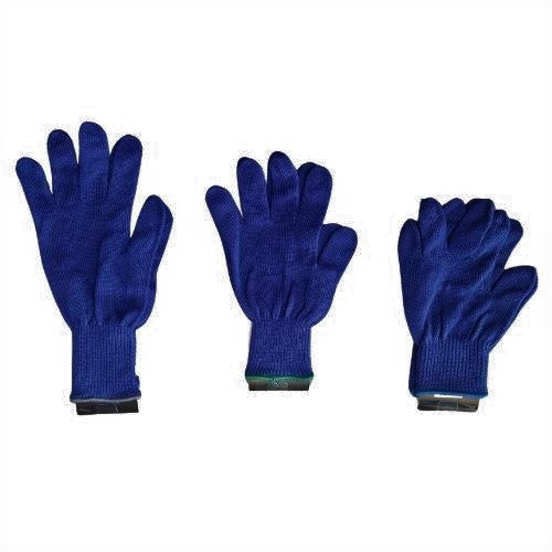 Polypropylene Gloves Full Finger - Navy
