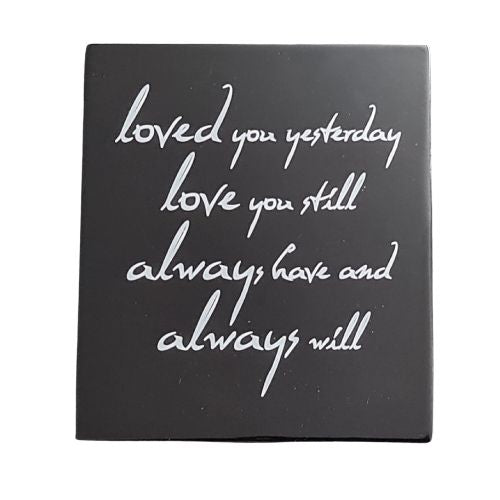 Inspirational Plaque