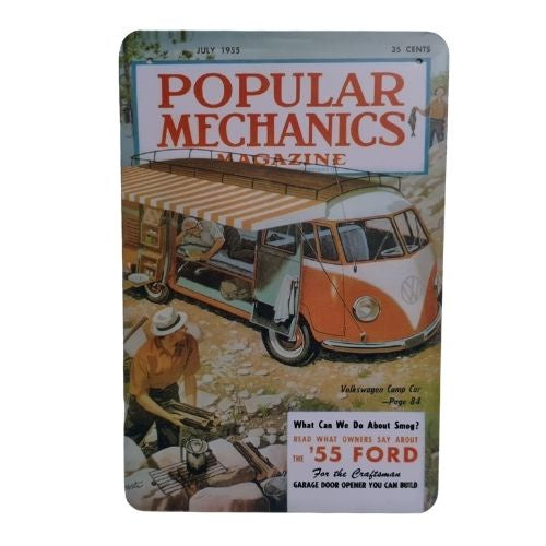 Popular Mechanic Magazine Tin Sign