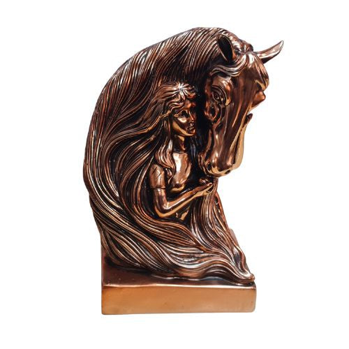 Copper Horse & Girl