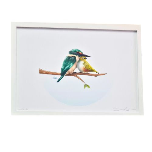 Sophie Blokker Framed Print - Lovebirds