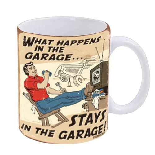 What Happens In The Garage Mug