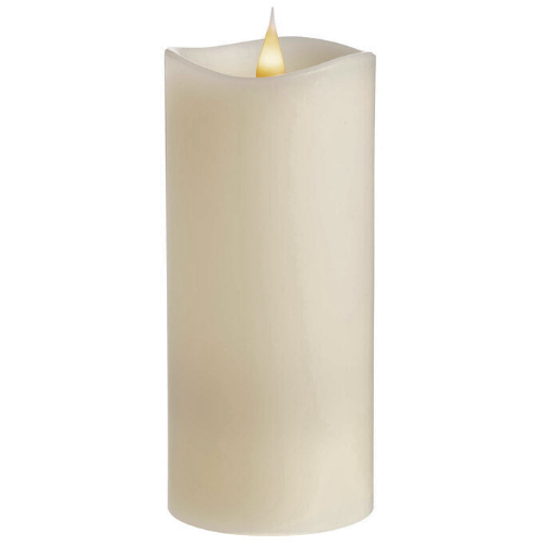 Ivory Column Candle Large
