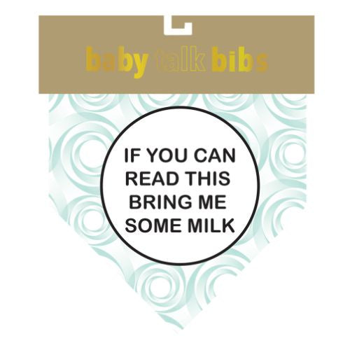 Baby Talk Bib - Bring Me Milk