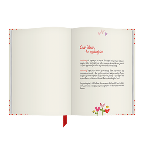 Our Story - For My Daughter Journal