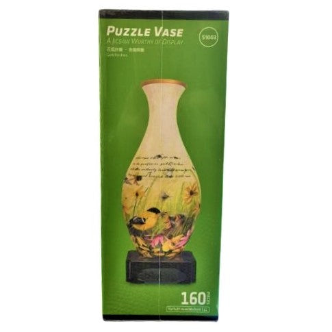 Pintoo Puzzle Vase - Goldfinches