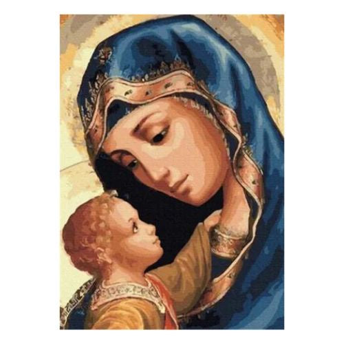 Mary With Child 40x50cm Diamond Art