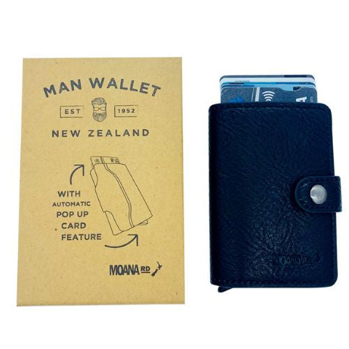 Mens Pop Up Wallet - Black