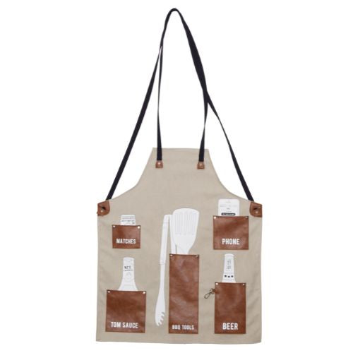 BBQ Apron Tan