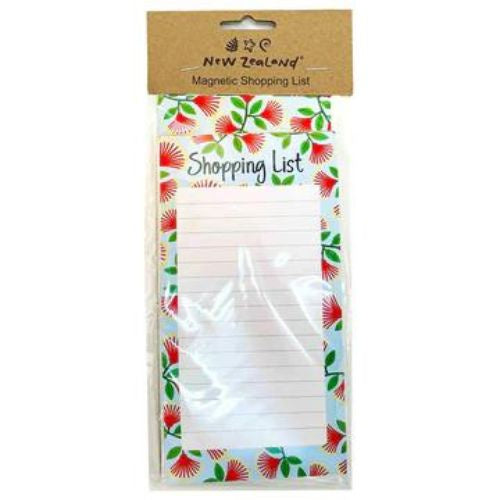 Pohutukawa Magnetic Shopping List
