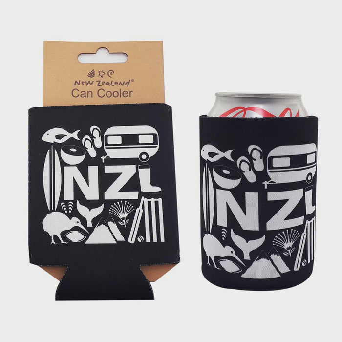 Kiwiana Icons Can Cooler