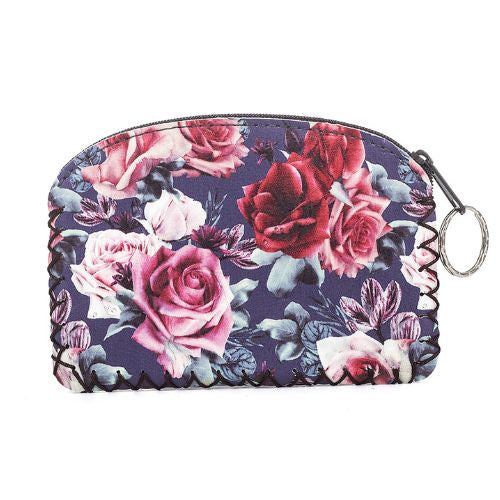 Roses Curved Coin Purse