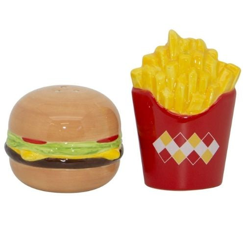 Burger & Fries Salt & Pepper Set