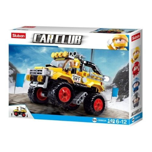 Sluban Car Club Off-Road - Yellow