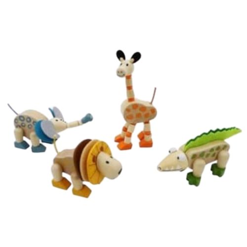 Wooden Flexi Zoo Animal