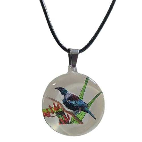 Tui Round Pendant - White