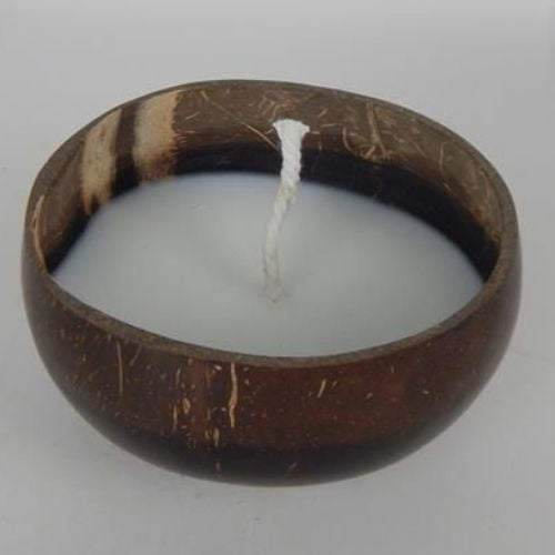 Coconut Shell Candle - 13cm