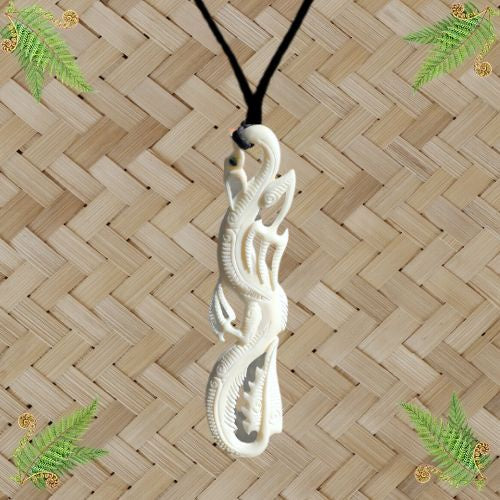Maori Necklace, New Zealand Bone Carving Tiki Pendant, Hawaiian Hand-carved  Tribal Surfer Jewelry, Polynesian Design by Tuwharetoa Bone - Etsy