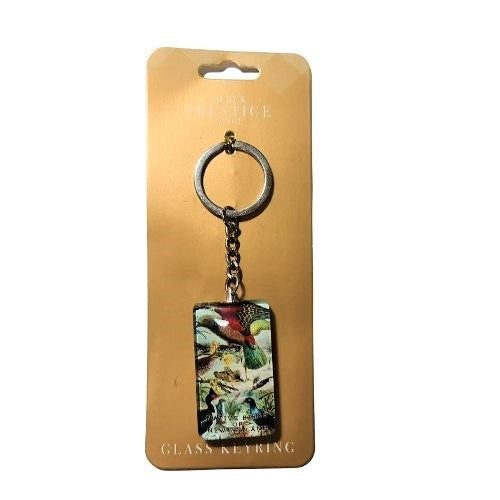 Prestige Native Birds of NZ Glass Keyring