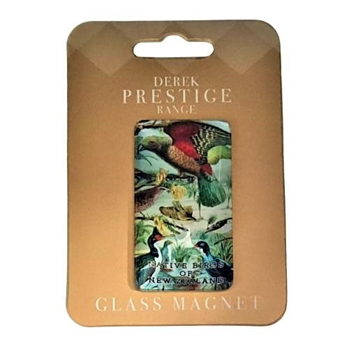 Prestige Native Birds of NZ Glass Magnet