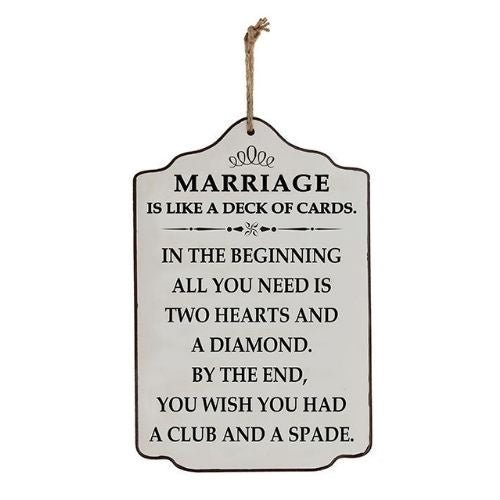 Marriage Sign