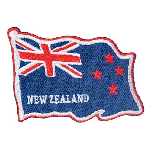 nz flag iron on patch