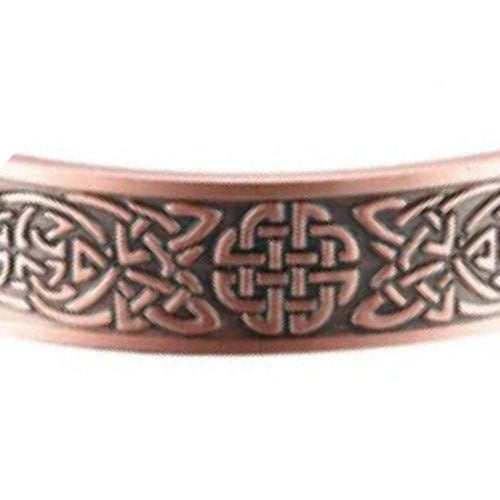 Copper Bracelet Viking Cuff With Magnets