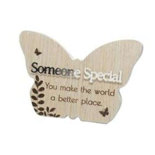 Butterfly Message Plaque - Someone Special
