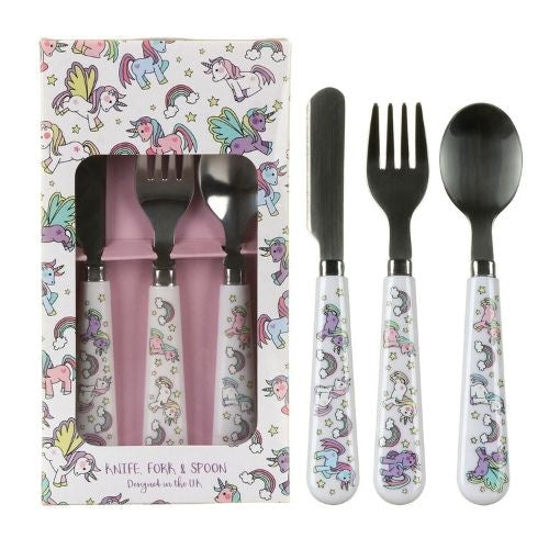 Little Stars Unicorn Cutlery Set